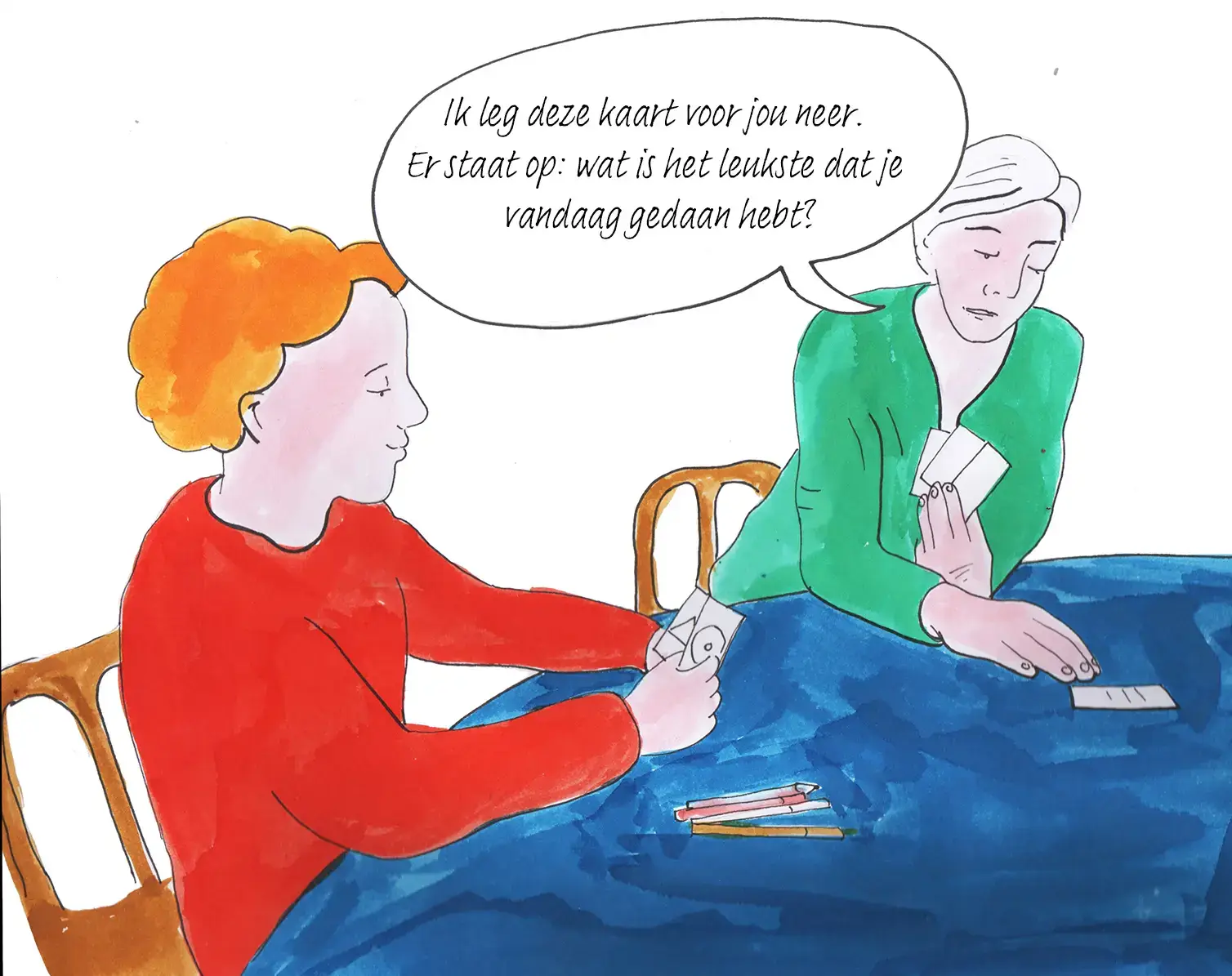 illustratie Interview met Selma Koopman 